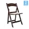 Flash Furniture HERCULES Commercial Dark Brown Indoor/Outdoor Lightweight Wood Look Resin Folding Event Chair, 2PK 2-L-1-WG-RESIN-DKBRN-GG - alternate 8
